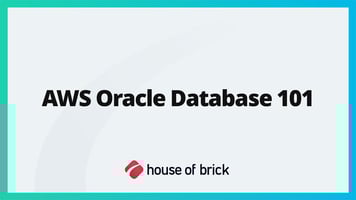 AWS Oracle Database 101
